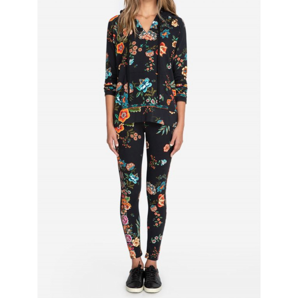 NEW JOHNNY WAS ardell printed legging in multi a
